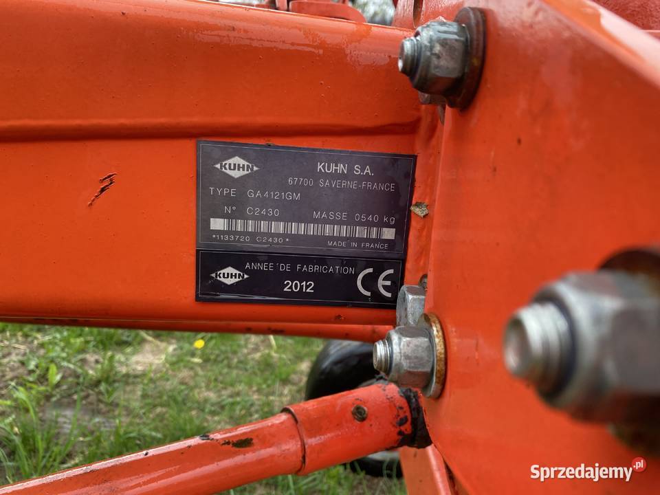 Zgrabiarka Kuhn 4121 GM Płocko