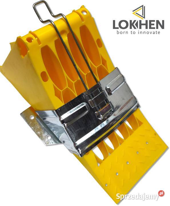 Blokada Klin Pod KOŁO 160mm G46 WKŁADKA METALOWA Solec Kujawski