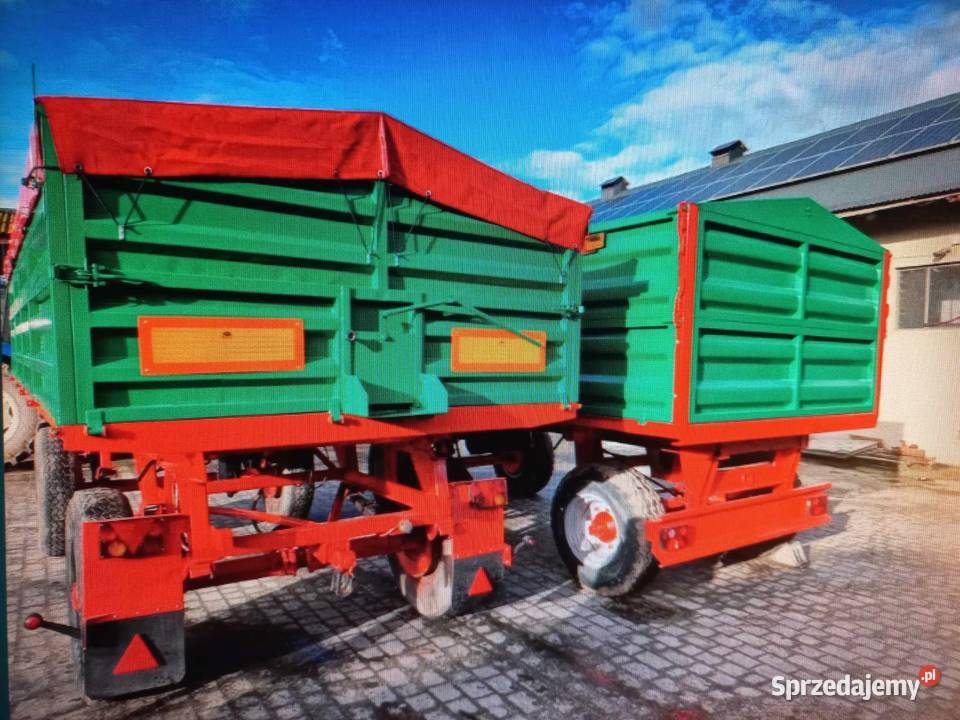 Przyczepa rolnicza Autosan D55 nieuszkodzony Węgleszyn
