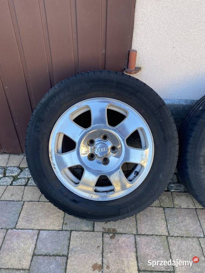 Kute felgi z oponami Audi VW r15 5x100 et38 Olkusz