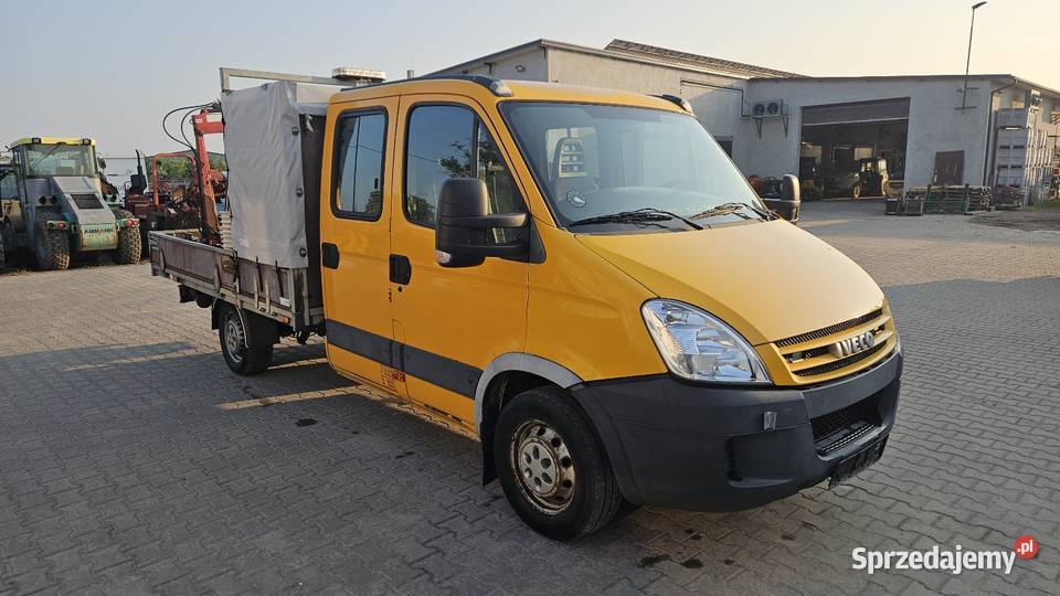 Iveco Daily 35S14 HDS 830 doka dubel brygadówka diesel Sochaczew