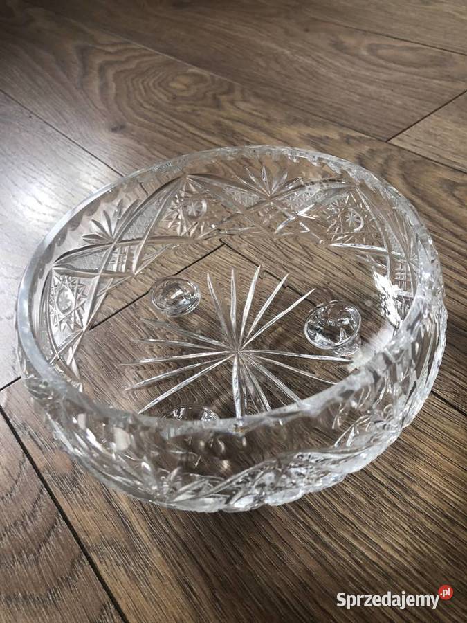 Miseczka kryształowa mazowieckie Ciepielów