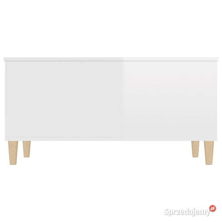 Stolik kawowy biały z połyskiem 90x445x45 mazowieckie sprzedam