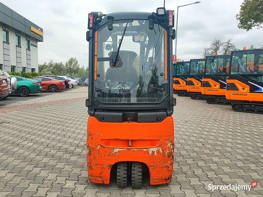 Wózek widłowy elektryczny Linde E16H02 16 t Kęty