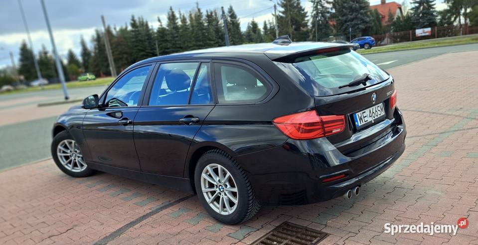 BMW 320d kombi automat 2018r bezwypadkowy polski Kombi Łódź