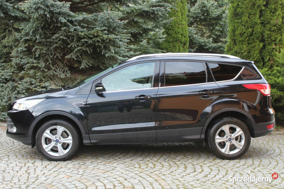 Ford Kuga TDCi Niski Przebieg 150 Skrzynia czarny dolnośląskie Lubań