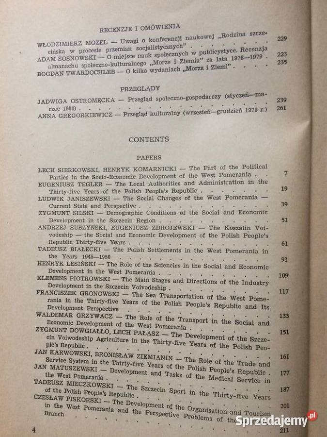 3189 Przegląd Zachodniopomorski Rocznik XXIV sprzedam