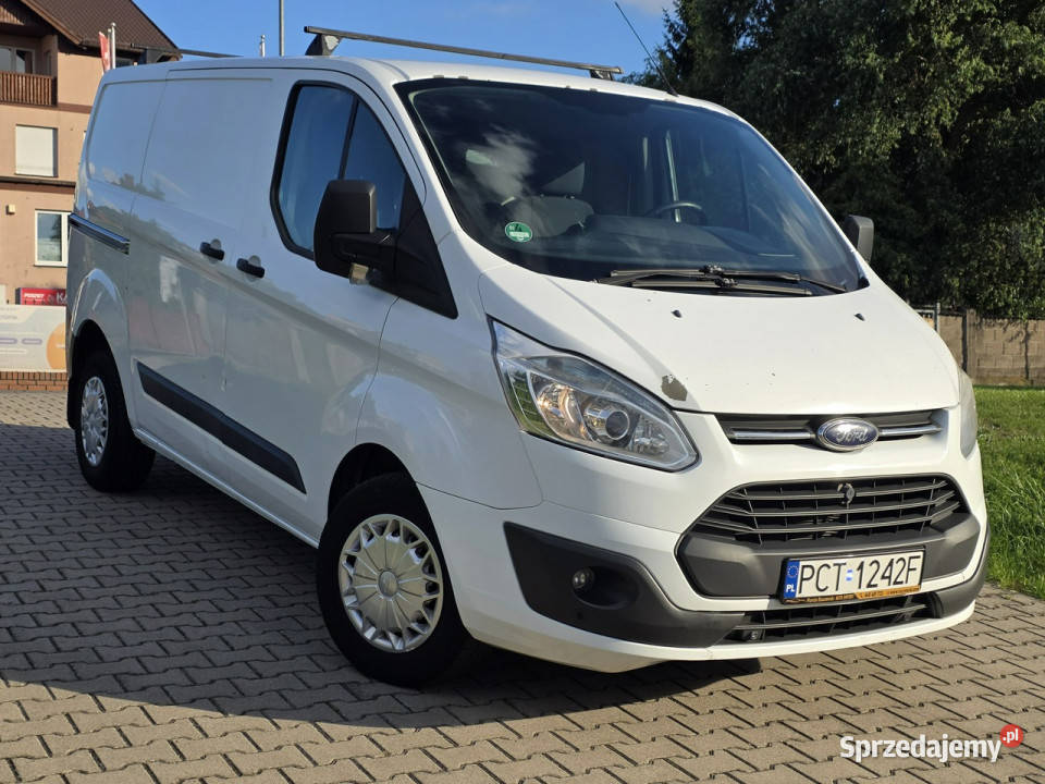 Ford Transit Custom klimatyzacja 1WŁASCICIEL wspomaganie kierownicy wielkopolskie Czarnków
