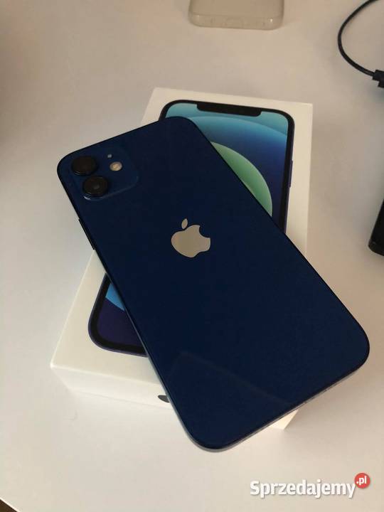 iPhone 12 128GB Blue pełny zestaw Brodnica
