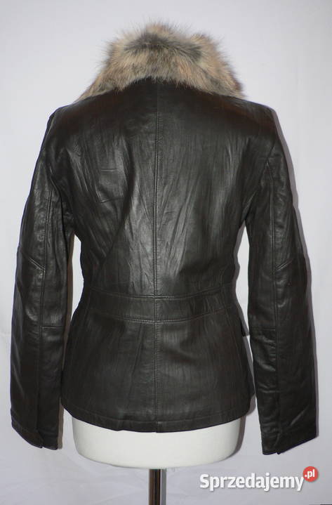 BELFEoryginalna włoska skórzana kurtka 3638 Łódź
