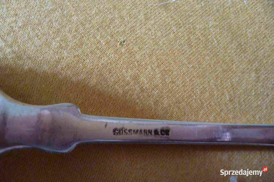 ZESTAW ŁYŻEK STARE SREBRO SUSSMANN małopolskie Kraków