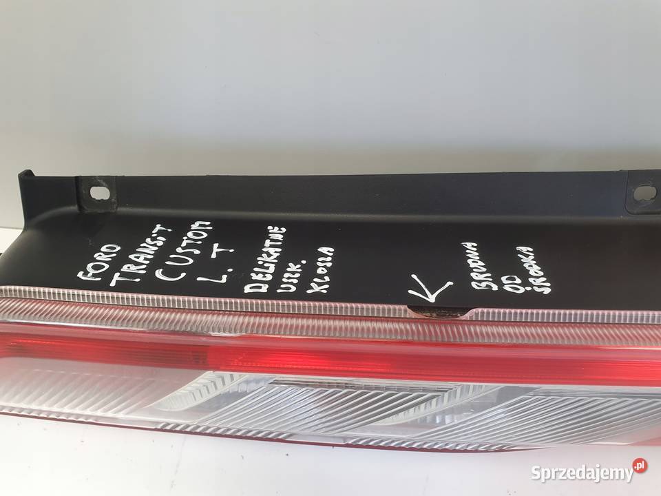 LAMPA LEWA Ford Transit Custom TYLNIA TYLNA lewy Chełm