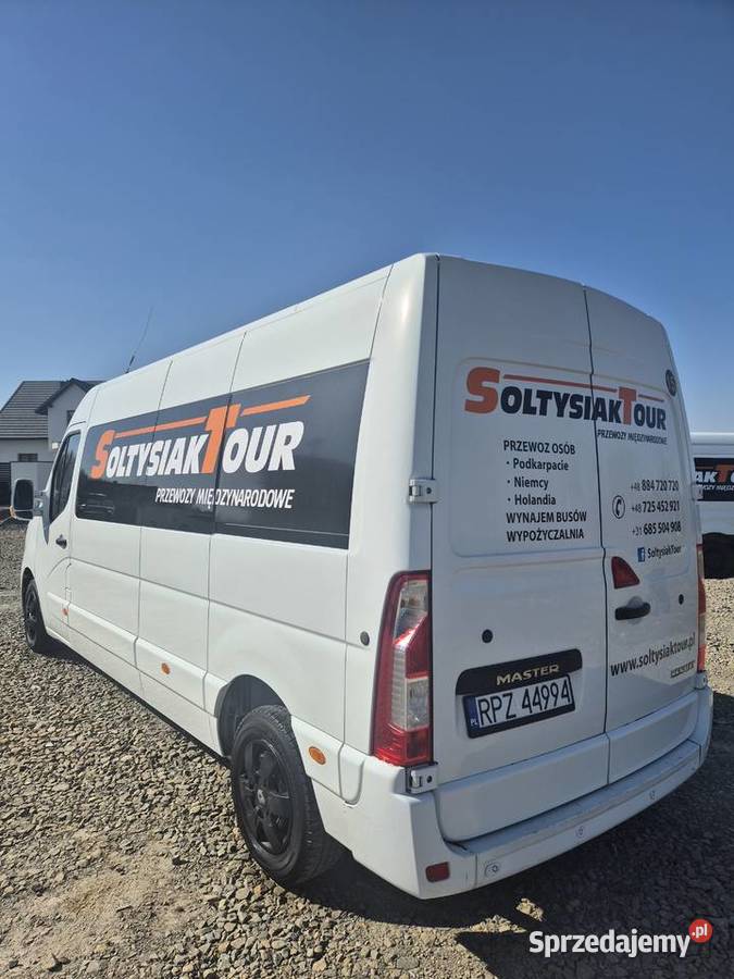 Renault master 2019r 23dci 135 9 osobowy Rzeszów
