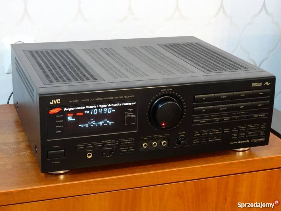 Amplituner JVC RX808V z korektorem mocny 330 wat Jasło