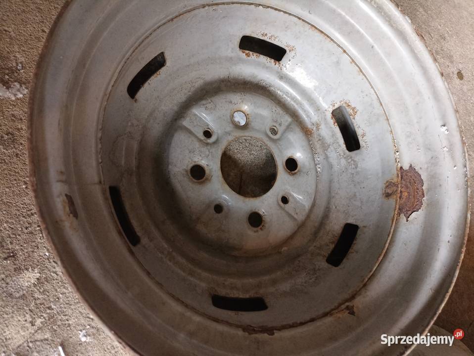 Felgi stalowe Felga stalowa FIAT 126P oryginalne Felgi mazowieckie Wilga sprzedam