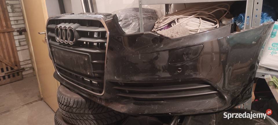 Zderzak przedni Audi A6 C7 przed lift osobowe świętokrzyskie Ostrowiec Świętokrzyski