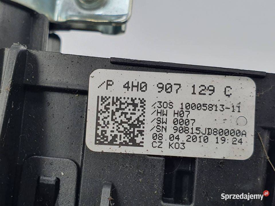 PRZEŁĄCZNIK ZESPOLONY AUDI A8 D4 4H0953502B Pozostałe Lipno