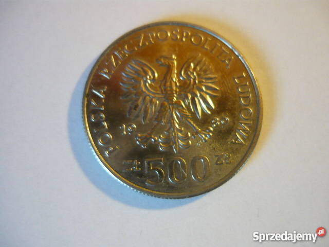 500 50 rocznica wojny obronnej narodu Polskiego Myszków sprzedam