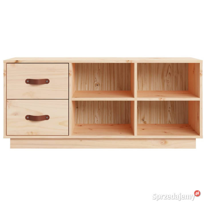 Szafka na buty 100x34x45 lite drewno sosnowe
