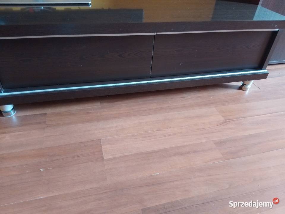Szafka pod TV w kolorze ciemny brąz wenge Poznań