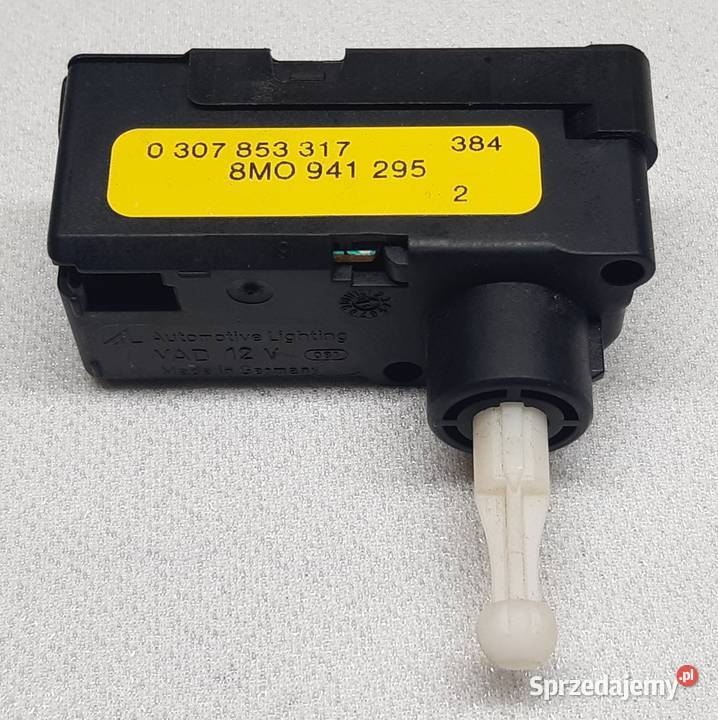 SILNICZEK REGULACJI LAMPY ŚWIATEŁ AUDI A4 B6 Oświetlenie