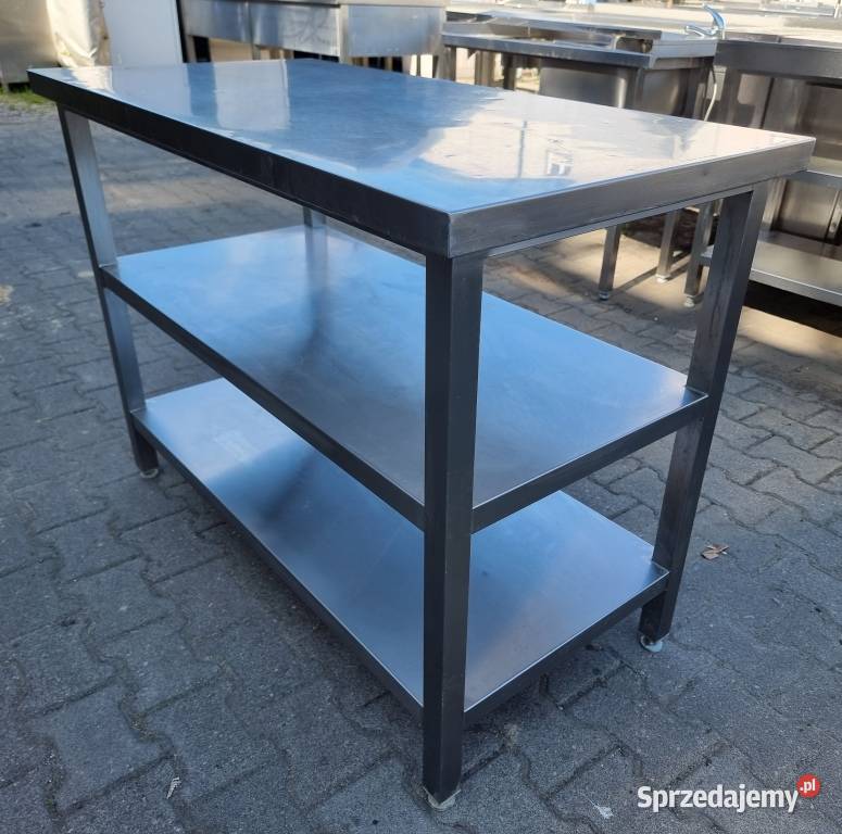 Stół Gastro Centralny Z 2ma Półkami 1206085 M835 Nowe Skalmierzyce sprzedam
