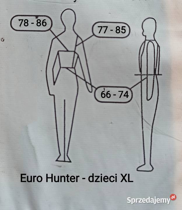 Kamizelka ochronna jeździecka EURO HUNTER XL małopolskie Jasień sprzedam