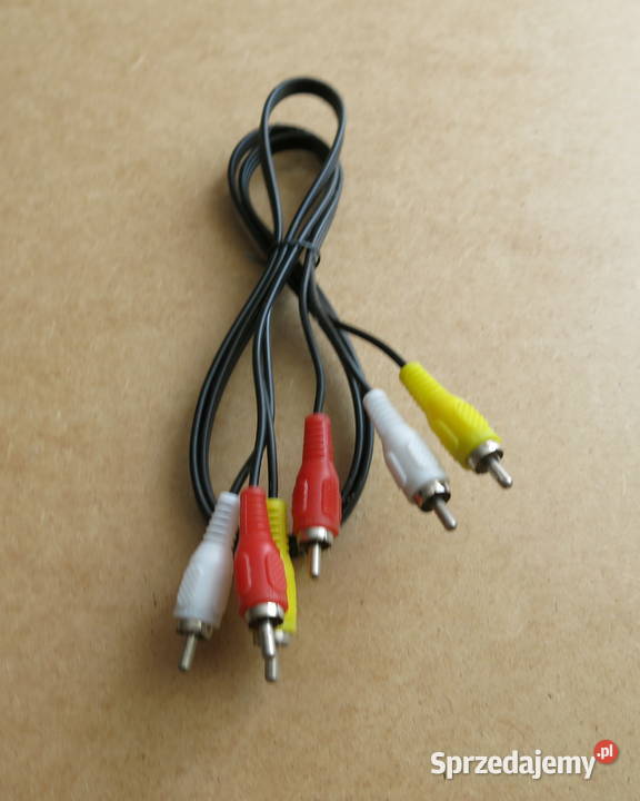 Kabel audiowideo 3xRCA znany również jako Cinch Pozostałe Kraków