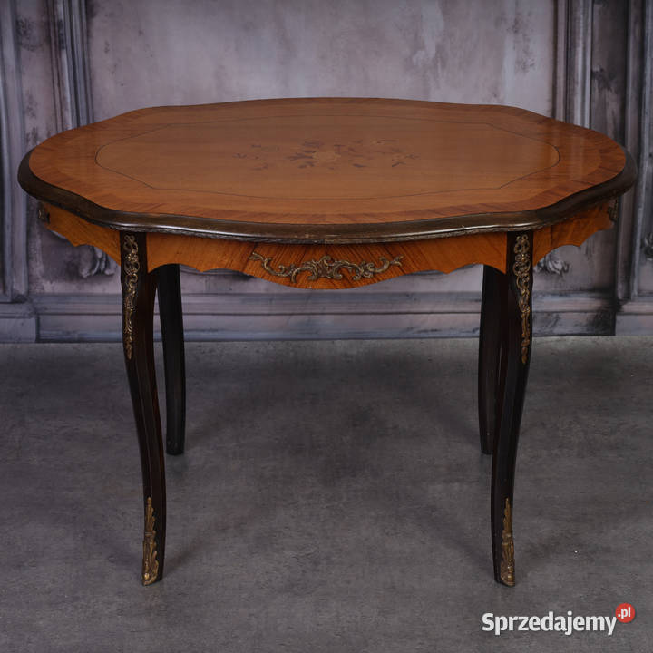 ARTexpert Pałacowy stół stolik kawowy Ludwik Dobrzany