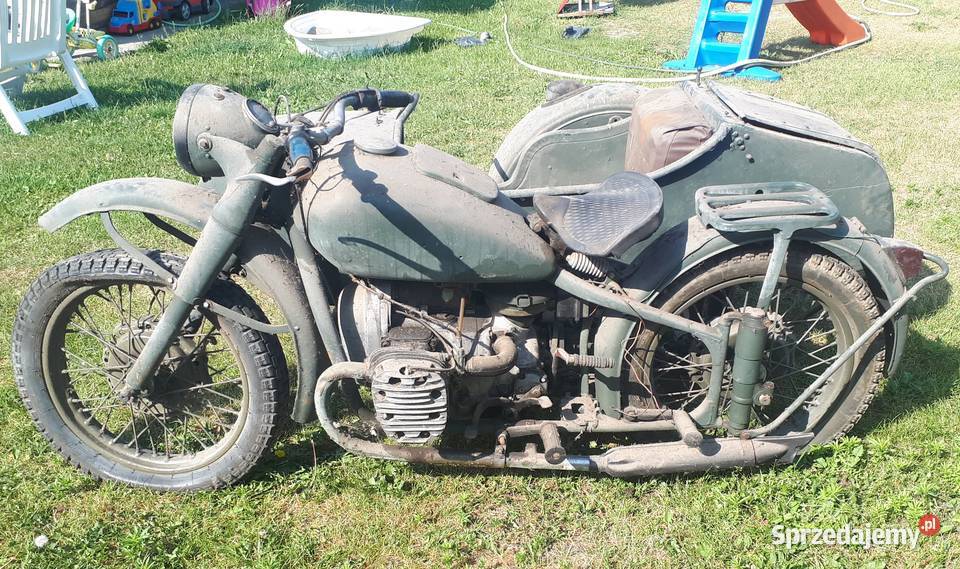 M72 1957 z koszem z polskiego wojska Celestynów