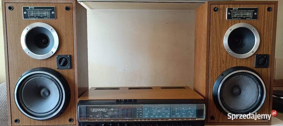 Amplituner stereo Zodiak DDS 402kolumny Tonsil Łódź