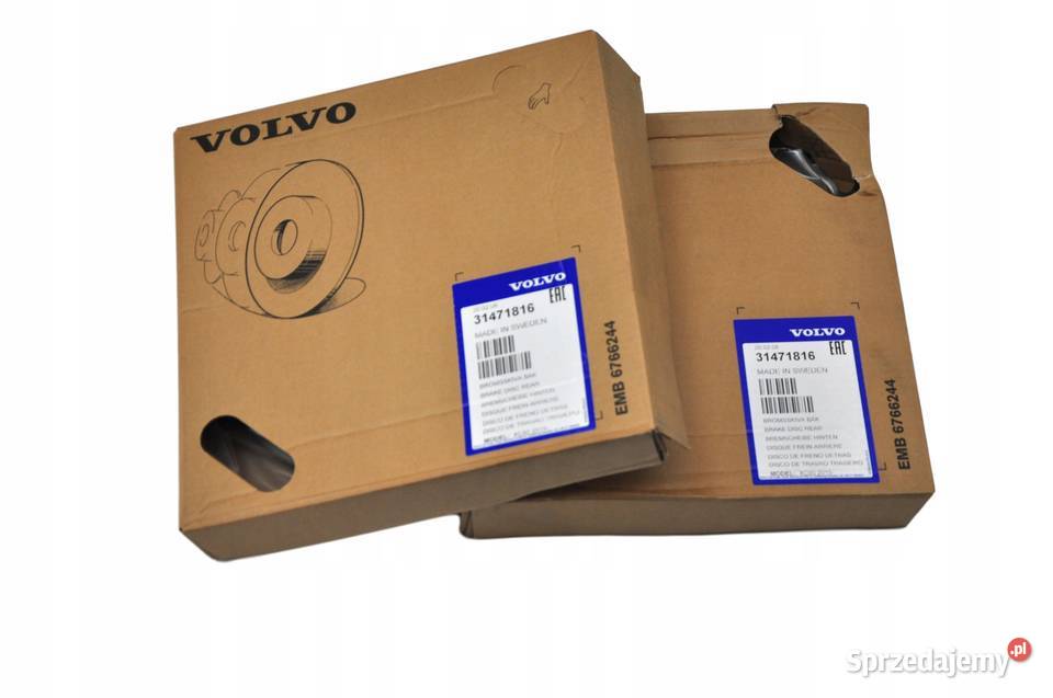 VOLVO S90 V90 XC90 tarcze hamulcowe tyl 2 OE Bielany Wrocławskie