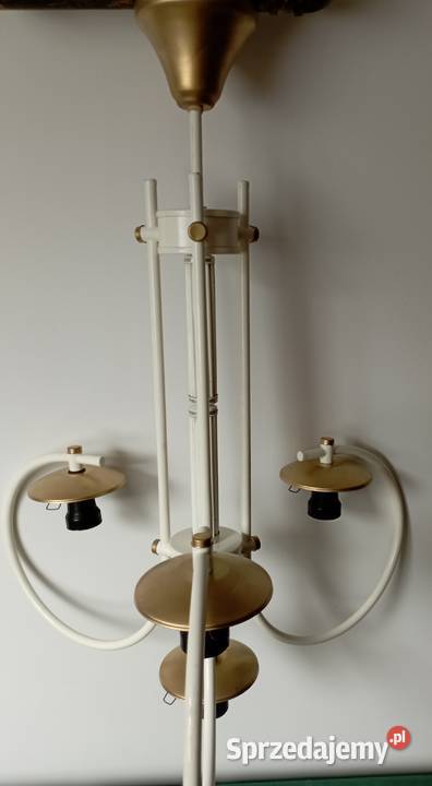 Lampa vintage retro żyrandol PRL Dom i Ogród Zbylitowska Góra sprzedam