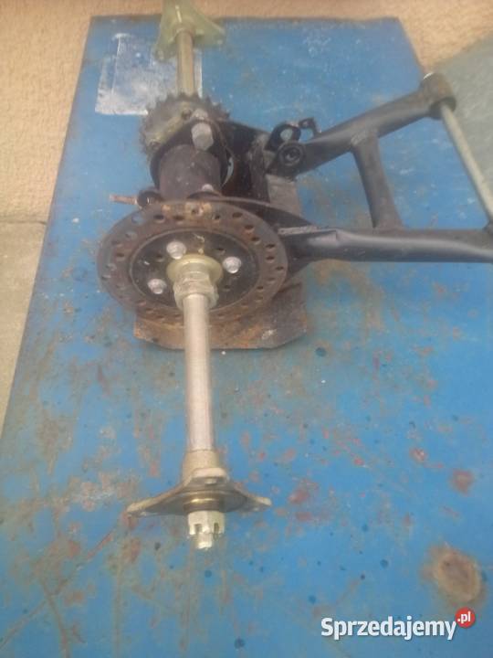 Tylna oś z wahaczem quad 125 Zawieszenie Zawieszenie Bączałka