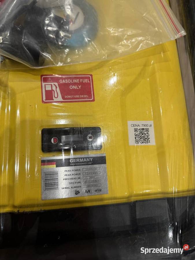 Agregat prądotwórczy nowy mocny 72kW lightgen Zielona Góra sprzedam