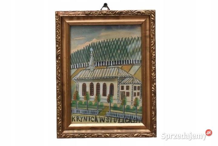 Nikifor Krynicki Kościół z Dzwonnicą Krynia małopolskie