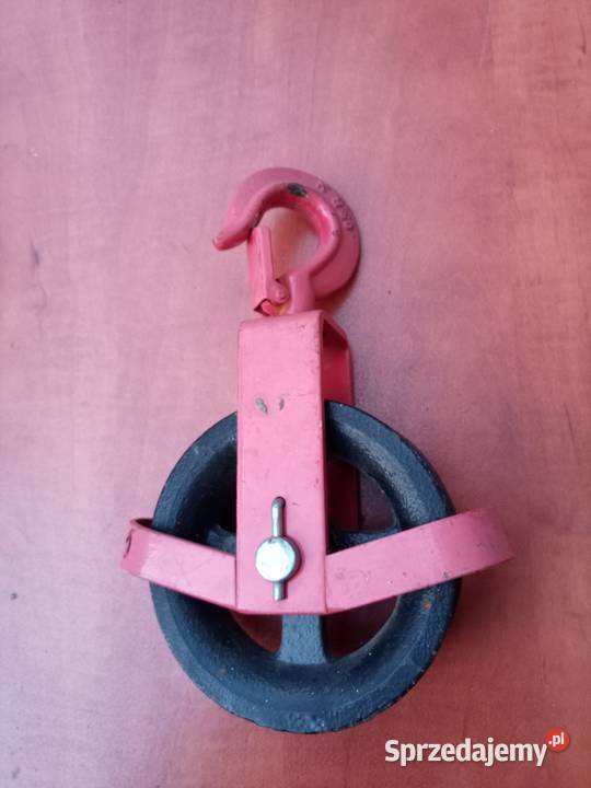 Rolka do wyciągu z hakiem 125mm 500 LINOTECH