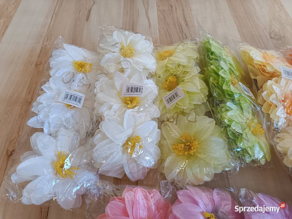 KWIATY SZTUCZNE VIP 2024 dalia rudbekia śląskie Siewierz