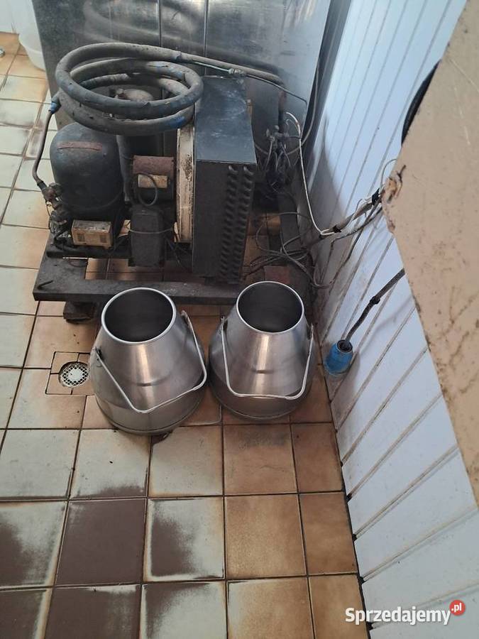 Zbiornik schladzalnik do mleka dojarka konwia