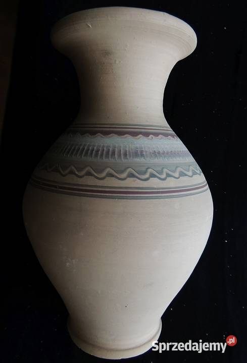 Stary wazon ceramiczny kamionka Myszków