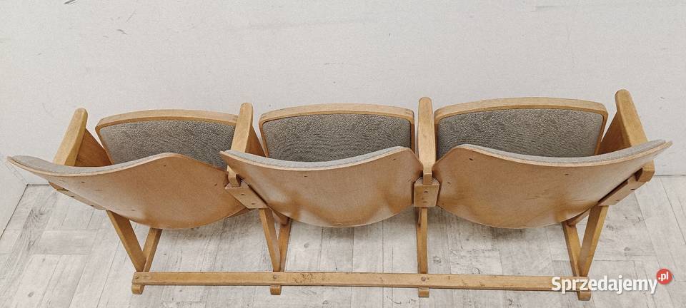 fotele kinowe TON Czechosłowacja lata 7080te Radomsko