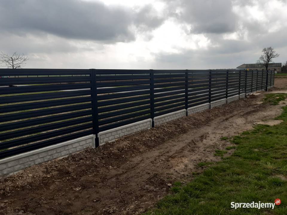 System sztachetowy bramy dwuskrzydłowe i Miechów