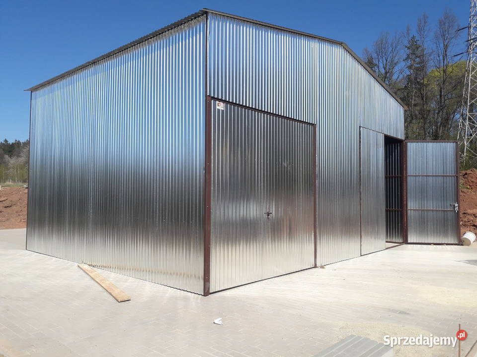 Garaż Blaszany 12x10m Wiata Hala Magazyn dolnośląskie Strzelin