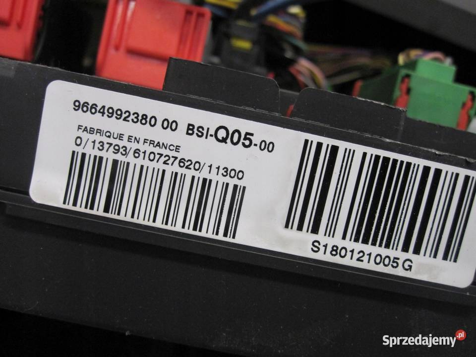 PEUGEOT 508 I SW 11r moduł BSI 966499238000 osobowe świętokrzyskie