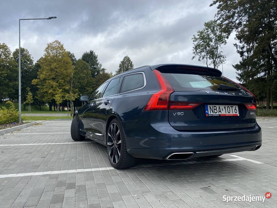 Volvo V90 Oryginalny lakier4x4235 D5serwisowany ABS Bartoszyce