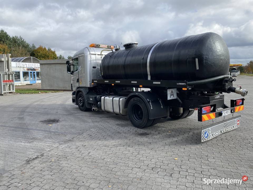 Scania Aswnizacyjna Specjalny do Czyszczenia Boczów