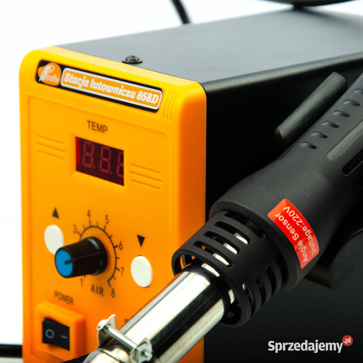 Spawarka Plastiku Rosfix 858D 700W Zestaw 300g Ludźmierz