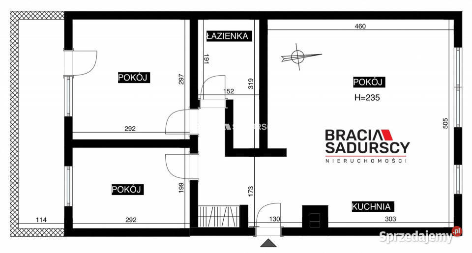 Do sprzedaży mieszkanie 518m2 3 pok Karniowice