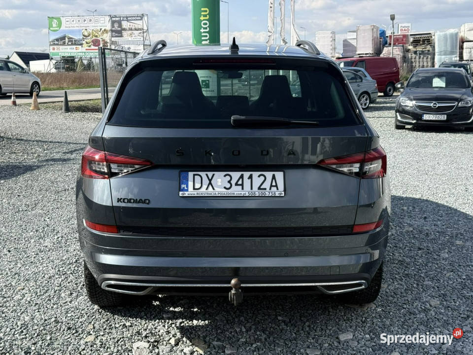 koda Kodiaq 15 TSI 150 20202021 DSG7 Sportline elektrycznie ustawiane fotele Wojkowice