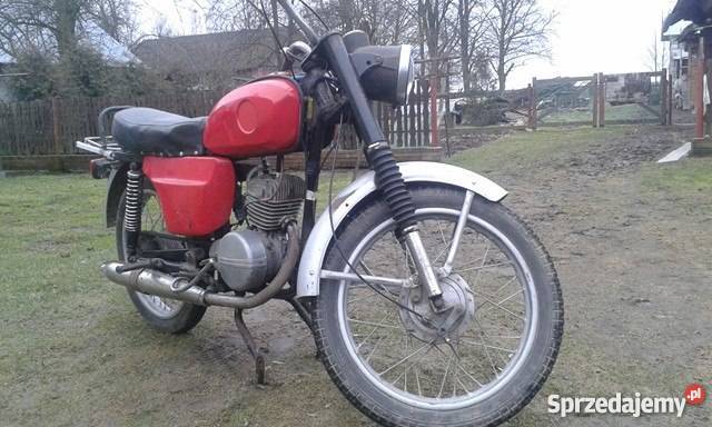 Wsk 125 plus drugi silnik shl junak komar Stary Dzików